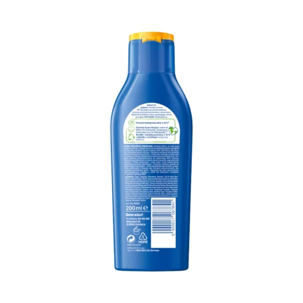 Nivea Sun Protect & Moisture nawilżający balsam do opalania SPF 30, 200 ml - obrazek 3