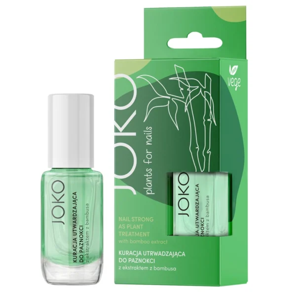 JOKO Plants for Nails Kuracja utwardzająca do paznokci z ekstraktem z bambusa 11ml - obrazek 3