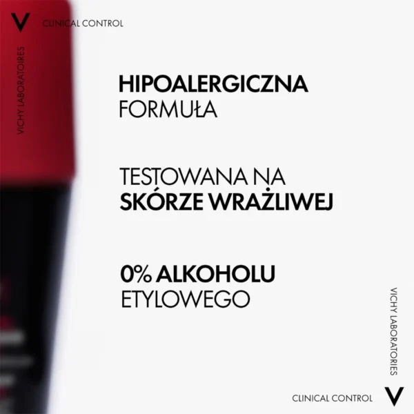 Vichy Homme Clinical Control 96 H antyperspirant w kulce, 50 ml - obrazek 3