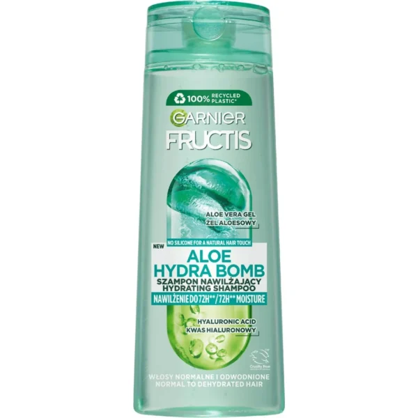 Garnier Fructis Aloe Hydra Bomb szampon wzmacniający, 400 ml
