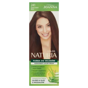 Joanna Naturia Color farba do włosów nr 241 Orzechowy Brąz, utleniacz 60 g + farba 40 g