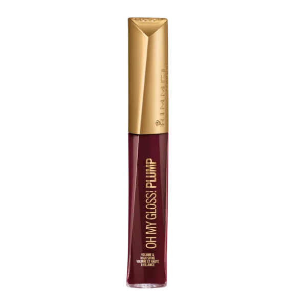 Rimmel Oh My Gloss! Plump błyszczyk powiększający usta 841 Bittersweet Plum, 6,5 ml - obrazek 3