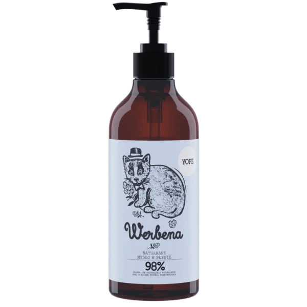 YOPE naturalne mydło do rąk Werbena, 500 ml - obrazek 5