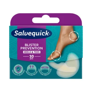 Salvequick Foot Care plastry na pęcherze i otarcia do stóp, 10 szt.