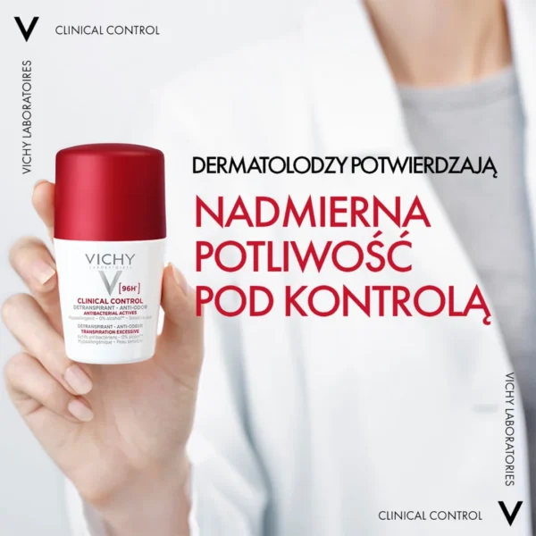 Vichy Clinical Control 96 H antyperspirant w kulce, 50 ml - obrazek 6