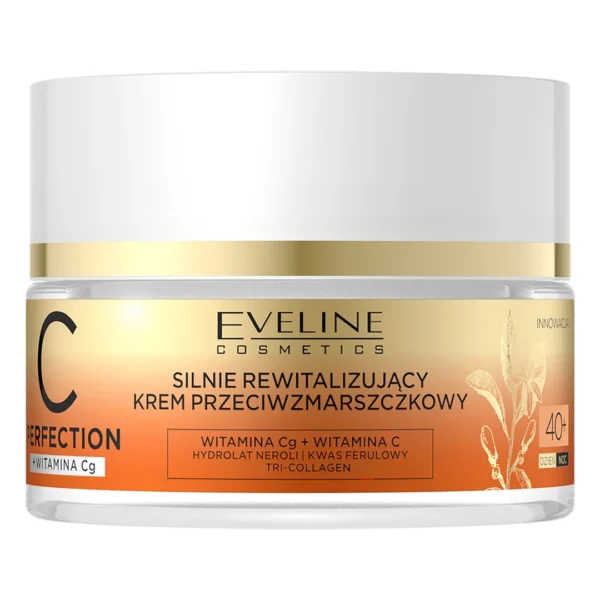 Eveline Cosmetics C-Perfection silnie rewitalizujący krem przeciwzmarszczkowy 40+, 50 ml - obrazek 2