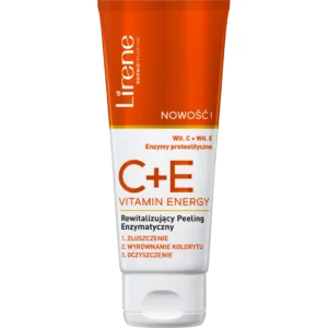 Lirene C+E VITAMIN ENERGY rewitalizujący peeling enzymatyczny, 75 ml