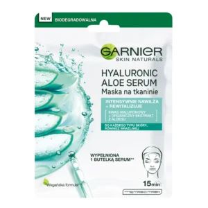 Garnier Skin Naturals Hyaluronic Aloe maseczka w płachcie, 32 g